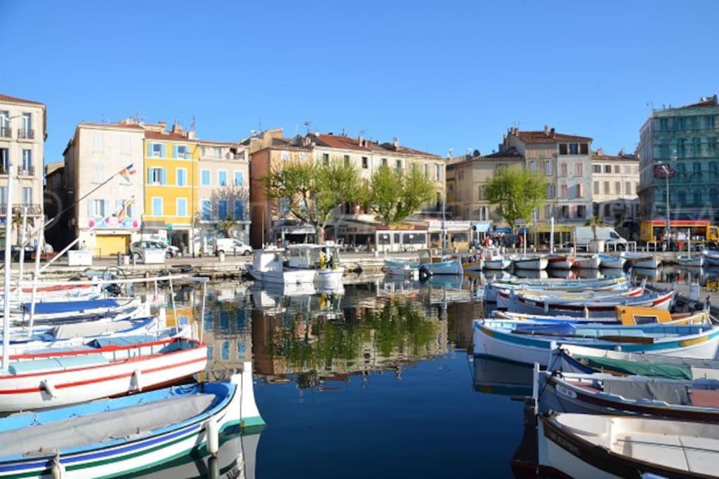 Blue Summer Vibes Apartment For 4P, Ac, Parking, Beach At 50M, Spa Access -1 La Ciotat Luaran gambar